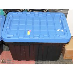 2 LARGE TOUGH TOTES WITH LIDS