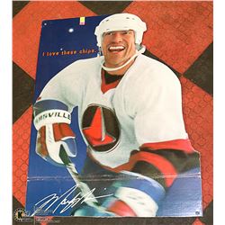 STAND UP PROMOTIONAL MARK MESSIER STORE DISPLAY