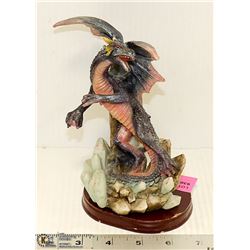 WATER DRAGON FIGURINE, APPROX 8" TALL
