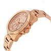 Image 2 : NEW MICHAEL KORS TRIPLE CHRONO ROSE GOLD MSRP $370