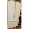 Image 1 : LG 33" FRENCH DOOR WHITE REFRIGERATOR.