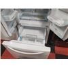 Image 3 : LG 33" FRENCH DOOR WHITE REFRIGERATOR.