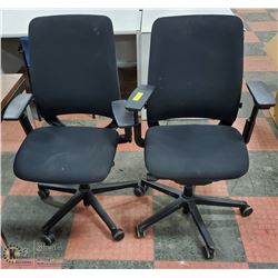 LOT OF 2  ASSORTED COMPUTER / OFFICE CHAIRS