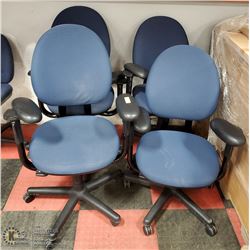 LOT OF 4  ASSORTED COMPUTER / OFFICE CHAIRS