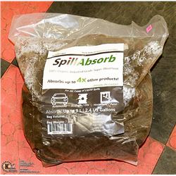7LB BAG OF SPILL ABSORB 100% ORGANIC INDUSTRIAL