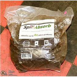 7LB BAG OF SPILL ABSORB 100% ORGANIC INDUSTRIAL