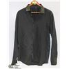 Image 1 : BLACK SIZE 41 MENS SUIT SHIRT