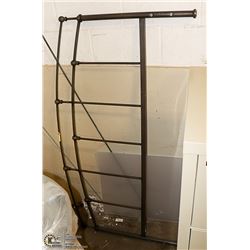 QUEEN SIZE OILED BRONZE METAL HEADBOARD