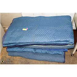 LOT OF ASSORTED MOVING BLANKETS