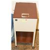 Image 1 : METAL FILE CABINET: SINGLE DRAWER, 2 TONE
