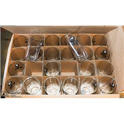 CASE OF 24 NEW 20OZ BIG ROCK BEER GLASSES