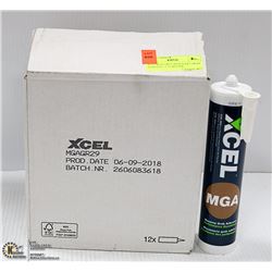 XCEL MGA:GREY MASONARY GRAB ADHESIVE 12 TUBES PER