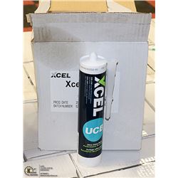 XCEL UBC CLEAR BOND ADHESIVE & SEALANT 12 TUBES