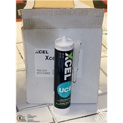 XCEL UBC CLEAR BOND ADHESIVE & SEALANT 12 TUBES