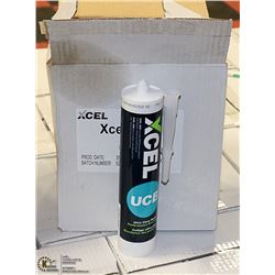 XCEL UBC CLEAR BOND ADHESIVE & SEALANT 12 TUBES
