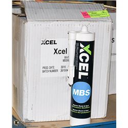 XCEL MBS:WHITE MARINE BOND & SEAL 12 TUBES PER BOX
