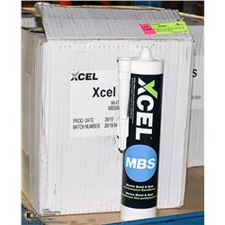 XCEL MBS:WHITE MARINE BOND & SEAL 12 TUBES PER BOX