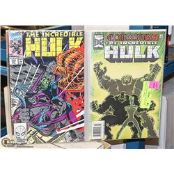 2 INCREDIBLE HULK COLLECTOR COMICS #S 375 & 439