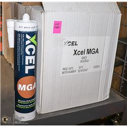 3 CASES OF EXCEL MGA GREY SEALANT