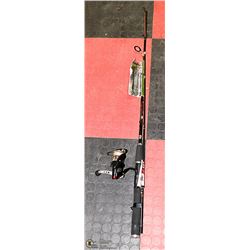 RHINO FISHING ROD WITH SPIN CAST WHEEL