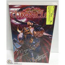 AUTOGRAPHED CHRONICLES # 1 COMIC CON