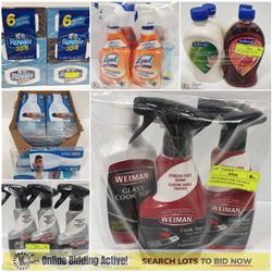 FEATURED STORE OVERSTOCKS AND CLEANING SUPPLIES