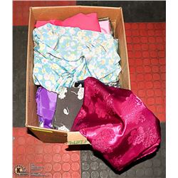 BOX OF TABLE CLOTHS