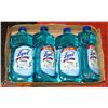 Image 1 : LOT OF 4 LYSOL MULTI SURFACE CLEANER 1.2L EACH