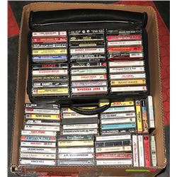 BOX WITH DOUBLE-SIDED CASSETTE STORAGE