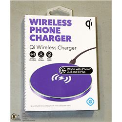 NEW GEMS QI WIRELESS PHONE CHARGER