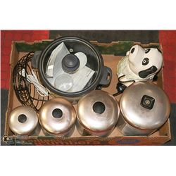 FLAT WITH 8-PC CANISTER SET, DOG COOKIE