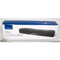 INSIGNIA MINI 2.0 BLUETOOTH SOUNDBAR W/ REMOTE
