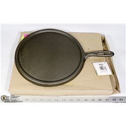 NEW ROUND CAST IRON SKILLET