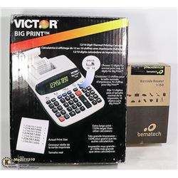 VICTOR STANDARD PRINTING CALCULATOR SOLD WITH