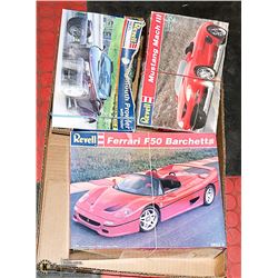 3 REVELL MODELS 1/25