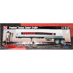 TEXACO TANKER TRAILER PLASTIC MODEL 1/25