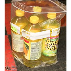 LOT OF 4 PINE-SOL LEMON FRESH MULTI-SURFACE