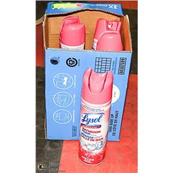 5 BOTTLES OF LYSOL SHOWER FOAM 680G EACH