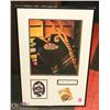 Image 1 : JOHN BUCYK FRAMED BOSTON BRUINS HOCKEY PICTURE