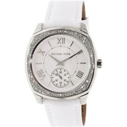 NEW MICHAEL KORS WHITE DIAL 40MM CHRONO MSRP $340