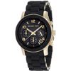 Image 3 : NEW MICHAEL KORS BLACK 39MM TRIPLE CHRONO MSRP$371