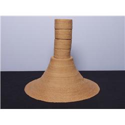 Haida Potlatch Hat with Four Rings