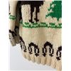 Image 5 : Cowichan Indian Wool Sweater Jacket Elk Forest