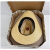 Image 3 : Bailey U-Rollit Straw Cowboy Hat in Box Size 7 1/2