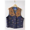 Image 1 : Pendleton Pictograph Pattern Wool Vest Size 46