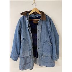 Woolrich USA Wool Lined Denim Jacket Size M