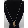 Image 1 : Eskimo Scrimshaw Fossilized Whale Tooth Necklace
