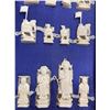 Image 5 : Antique Camel Bone Chinese Chess Set