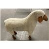 Image 2 : Francois Xavier Lalanne Teak Wool Interior Sheep