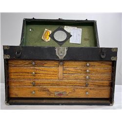 Antique Machinist Tool Box SCHARTOW Iron Products